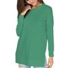 New All-match Long-sleeved T-shirt Solid Color Round Neck Casual Top Women's Autumn Bottoming Long-sleeved Underwear DB3007