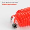 1pcs Spring Pipe 3M 6M 9M 12M 15M OD 8mm X ID 5mm Flexible PU Recoil Hose Tube for Compressor Air Tool Collocation Fittings