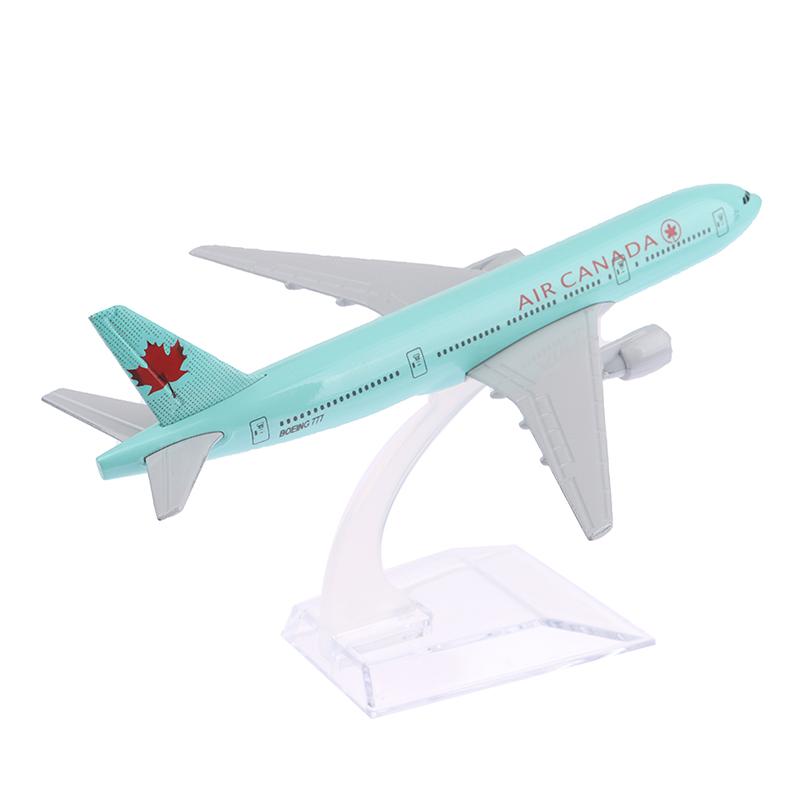 Air Canada Boeing 777 Plane Model Alloy Metal Model Airplane Souvenir Model Aircraft Collection 16Cm