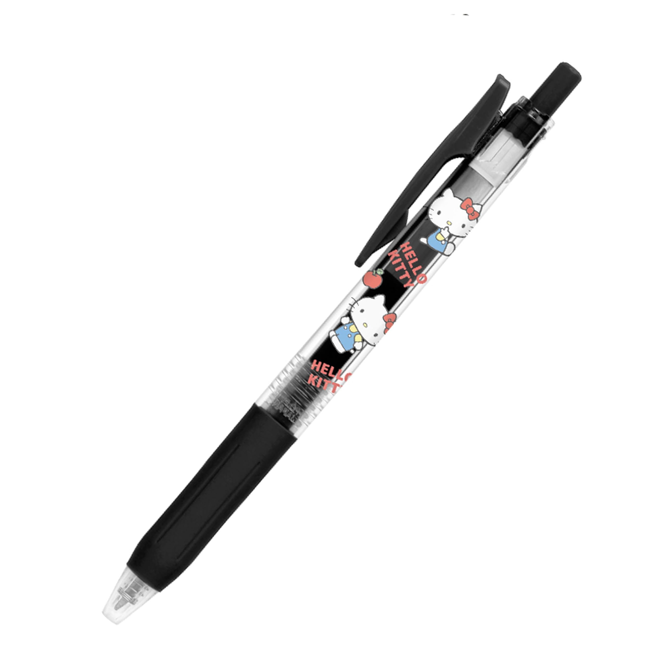 Kamio Japan Sanrio Hello Kitty Sarasa Gel Ink Ballpoint 303790 Pen, 0.5mm, Black,