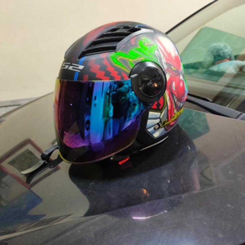 Viseira de Lente para Capacete de Grau Industrial Para-brisa de Motocicleta - Lente de Capacete para OF562
