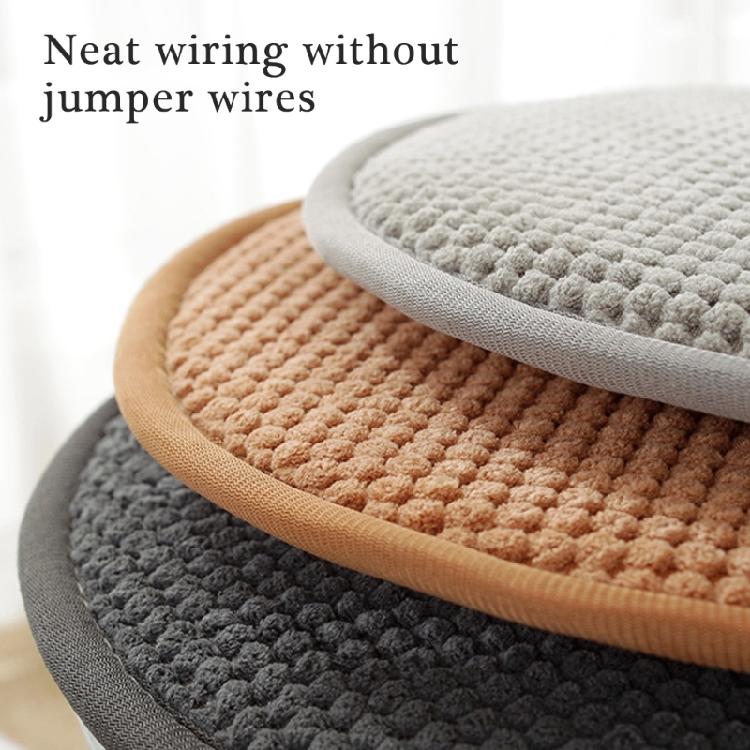 Universal Round Seat Cushions NonSlip Fabric Detachable Chair Pad For Indoor Outdoor Chairs