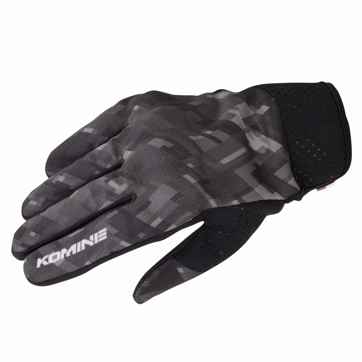 

KOMINE Motorcycle Protective Riding Mesh Plaid Size Mesh Suitable for and Autumn Gloves, Black, L, GK-233 1231, Material, Spring, Summer,