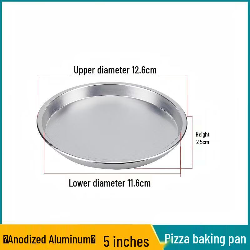Diyruien 5-inch Round Pizza Baking Pans