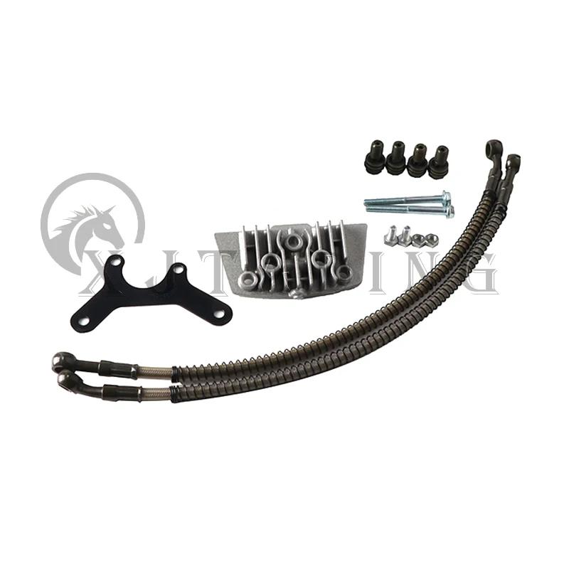 Motorcycle Oil Cooler Dirt Bike Oil Radiator For Honda Monkey Pitbike 50cc-125cc 140cc Yamaha Moped Enduro Motocross Accessories