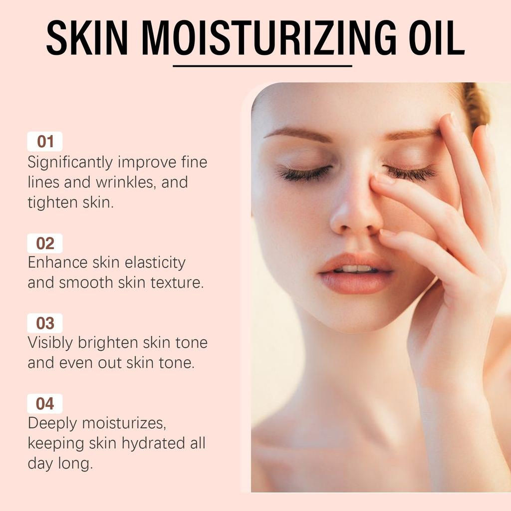 Moisturizing Care Serum Oil Hydrating Elastic Moisturizing Soft Moisturizing Skin Gentle Plant Care Serum Oil 30ml