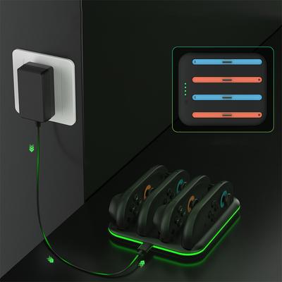 Stacja ładująca do Nintendo Switch 2 dla kontrolerów Joy-Con, stacja ładująca ładuje do 4 kontrolerów