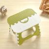 Plastic Folding Small Stool Portable Thickened Household Space-saving Outdoor Fishing Bench Mazar Chair Lightweight Shrinkage