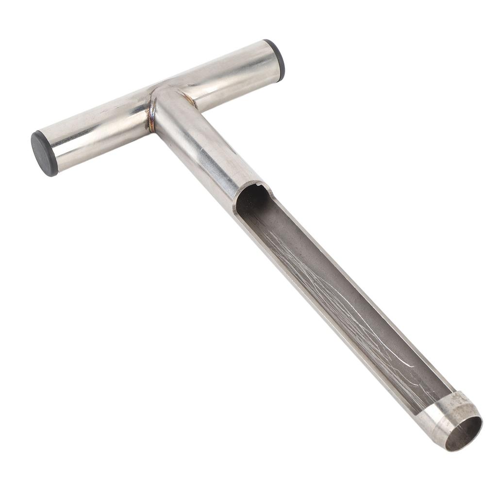 Půdní sonda s T rukojetí Nerezová půdní sonda Půdní testovací sada se 2 vzorkovacími sáčky
