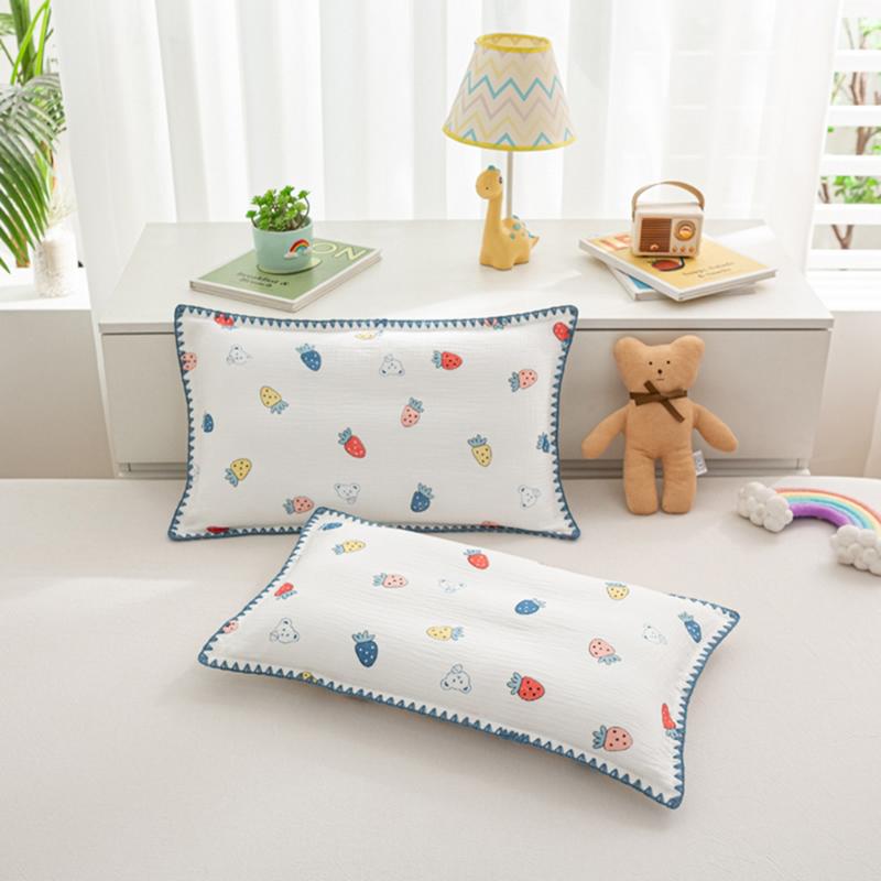 2pc Summer Kids Cotton Cartoon Pillowcase 30x50/48x74cm,A-Type Car Animal Pillow Cover,Cute Pillow Case,Home Dormitory Bedding,