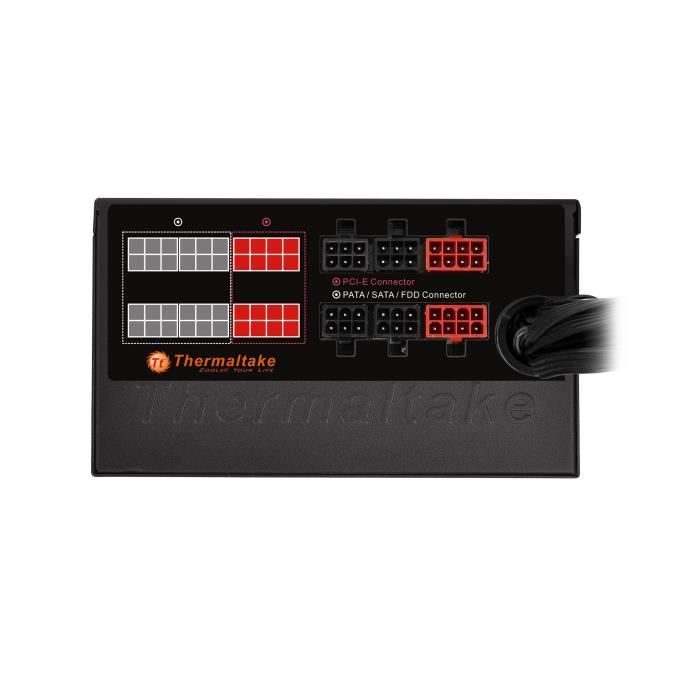 Thermaltake Alimentation PC SMART SE 730W - Semi-Modulaire - Rendement 87%