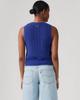 Levi's Knit SUNRISE Ribbed Linen Tank Top Women's 0012Z-0001 US L