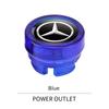 Q0111-para Mercedes Benz AMG C180 C200 E260 E300 W23 W204 Acendedor de Cigarros do Carro Tampa contra Poeira Tampa à Prova de Poeira Plugue Molduras Internas DYQG-B