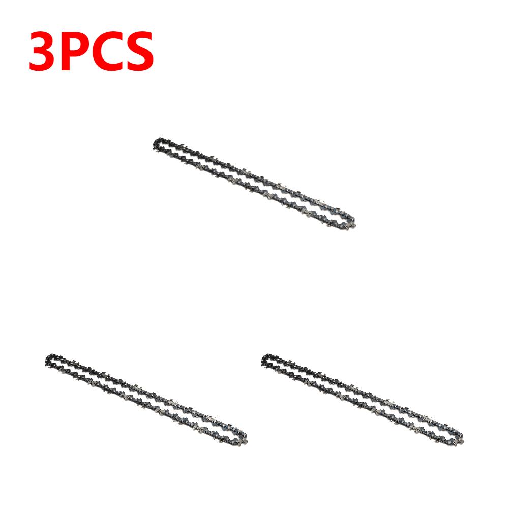 12 Inch Metal Chainsaw Blades 22 Teeth 45 Drive Links Spare Parts 3/8inch Pitch Electric Saw Accessories for Wood Branch Cutting
