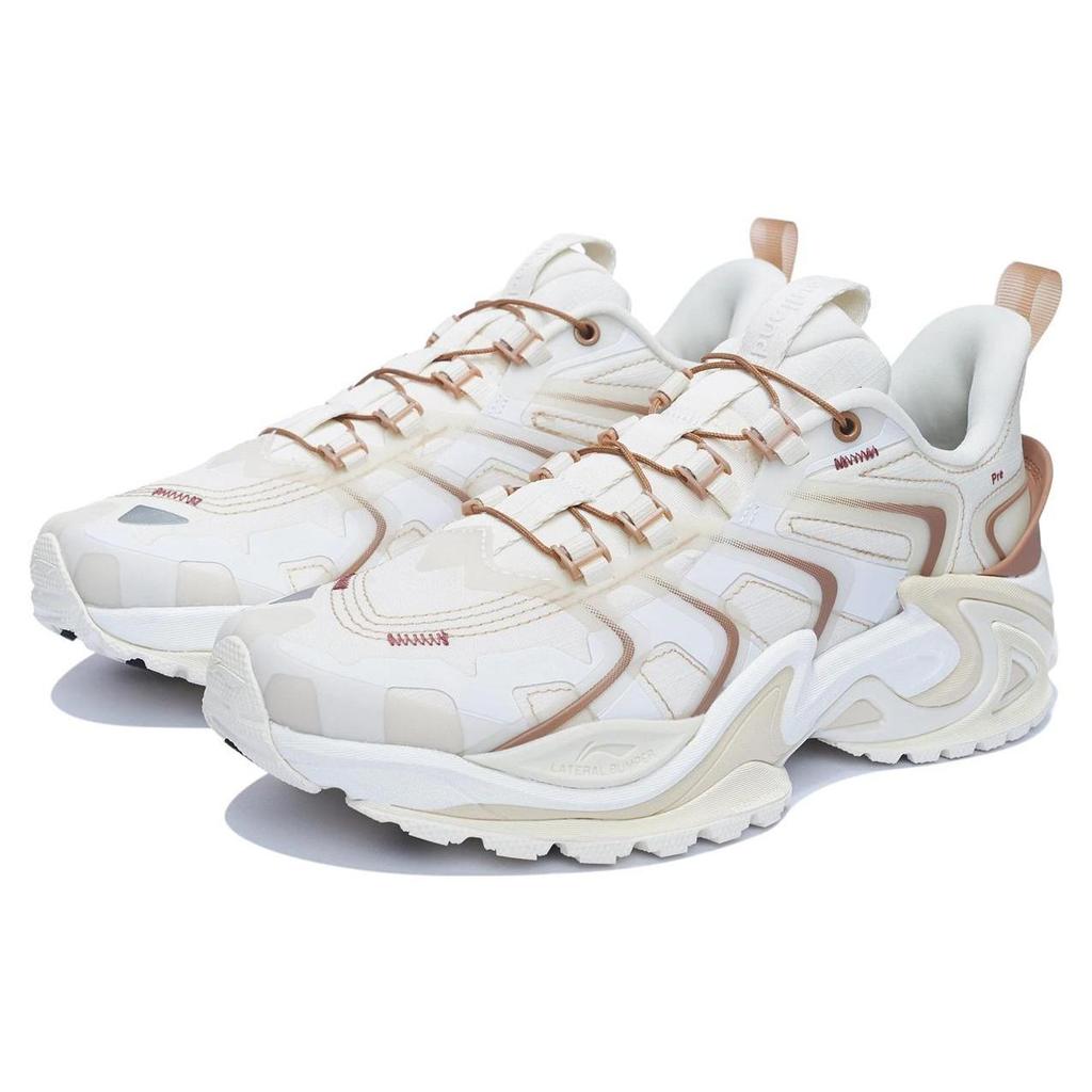 Soulland x Li Ning Cat Paw ACE Leather Cushioning Slip Resistant Abrasion Resistant Low top Casual Shoes Men's AZGS103-7