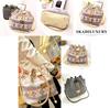 Women Bucket Bag Canvas Handbags Messenger Bags Female Crossbody Shoulder Bags Clutch Bag Purse