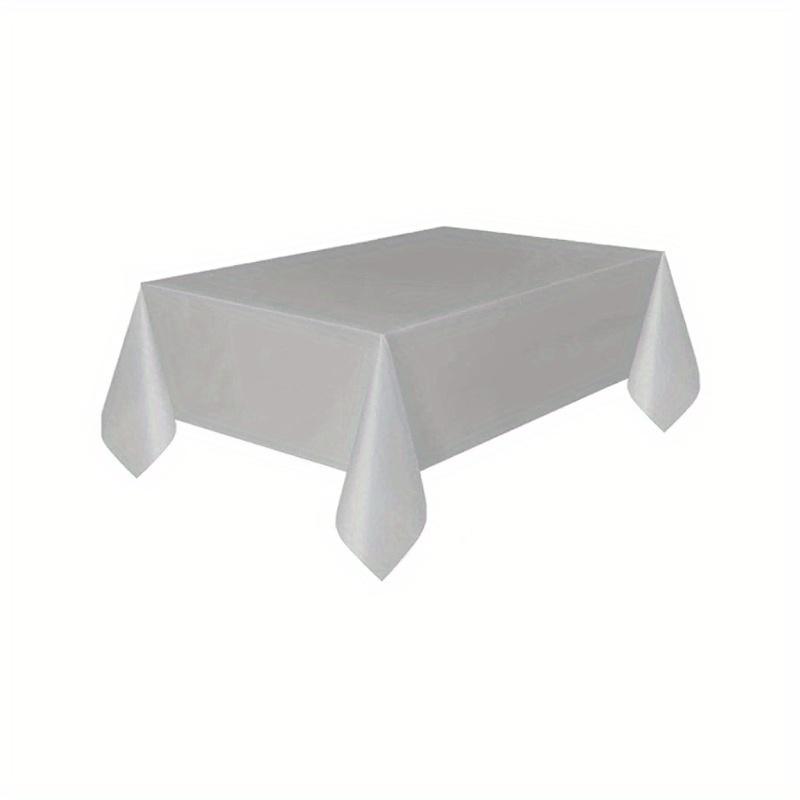 137x183cm Solid Color Disposable Tablecloth for Birthday Party Wedding Christmas Decoration, Rectangle Table Cover, Christmas