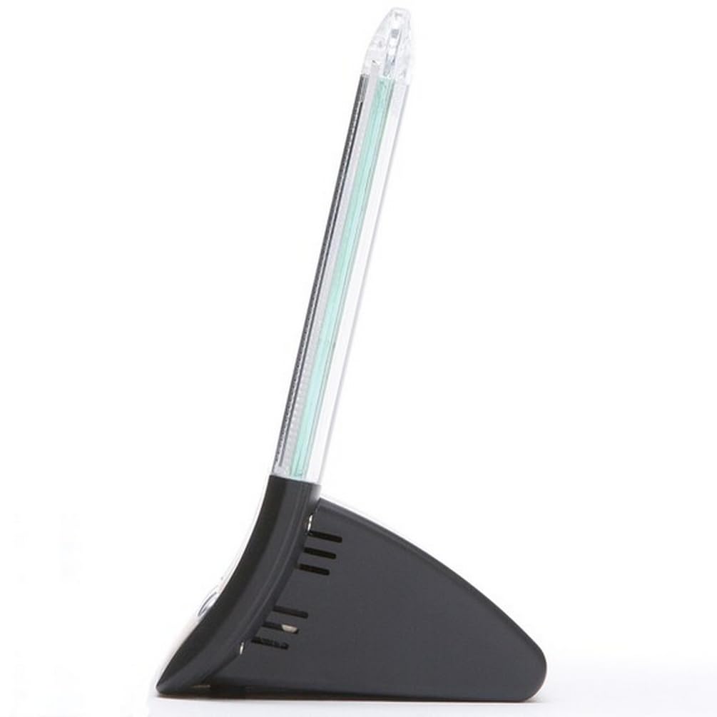 Nitori Radio-Controlled Digital Table Clock 001LT Black NITORI 8172782