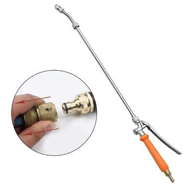 Ergonomic Lightweight Stainless Steel Adjustable Sprayed Guns With Removable Rod Suitable For Rustproof Wax Application J0MC