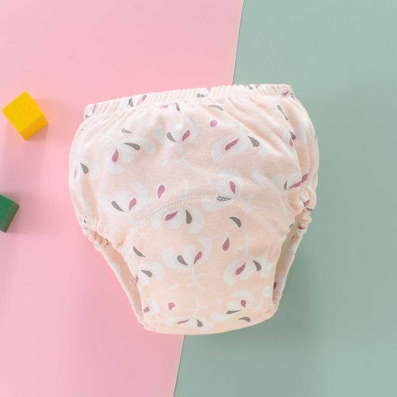 Washable 6-Layer Baby Training Pants - Breathable Cloth Diapers for Spring/Summer