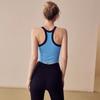 Sleeveless T-sleeve Women's Loose And Comfortable Fitness Sports Top, Summer Quick Drying Breathable Yoga Suit, Girls' Elastic Thin Training Vest