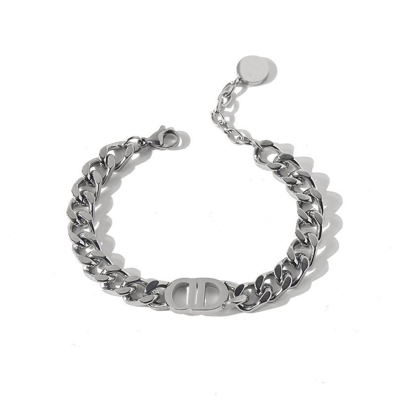 Europäischer und Amerikanischer Stil Klobige Kette Titanstahl Halskette Set