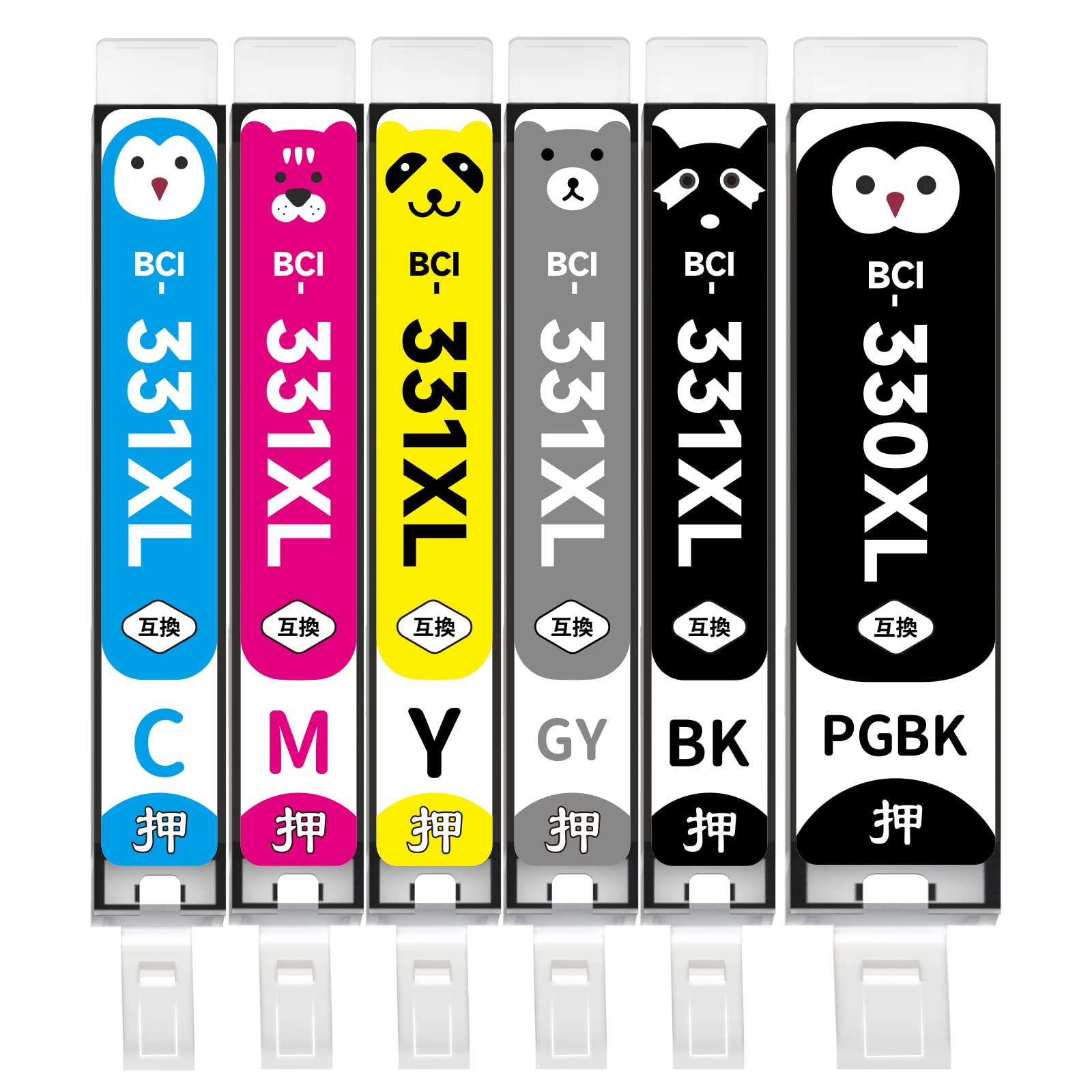 

WYFYINK 331XL 6MP Сумісні чорнильні картриджі для Canon PIXMA Чорнильні картриджі з інструкцією BCI-331, BCI-330 XL, 330XL, TS8830, TS8530, TS8630,