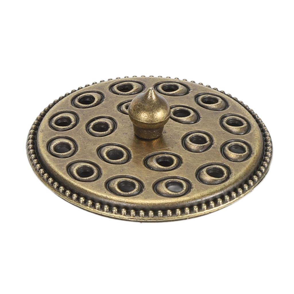 Lotosová lampa Držák na vonné tyčinky Slitina zinku Vynikající Retro Vintage Víceúčelový držák na vonné tyčinky pro domov