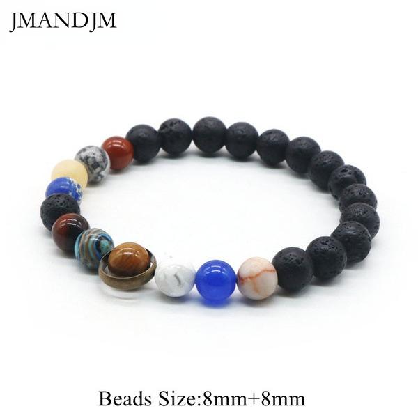 

Браслет «Вселенная Галактика Млечный Путь» Восемь планет Браслет для пары, Браслет со звездой, матовое синее золото