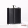 Shang Qi 8oz Outdoor Leather Hip Flask Set