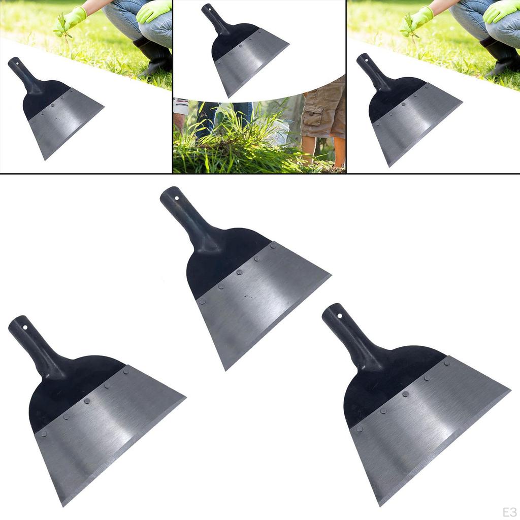 Garden Cleaning Spade Head Multifunction Carbon Steel Weed Remover Practical Snow Weeding