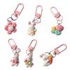Elegant Rabbit Keychain Decoration Cute Rabbit Keychain for Women Plastic Bag Pendant Key Girls Kids Couple Jewelry