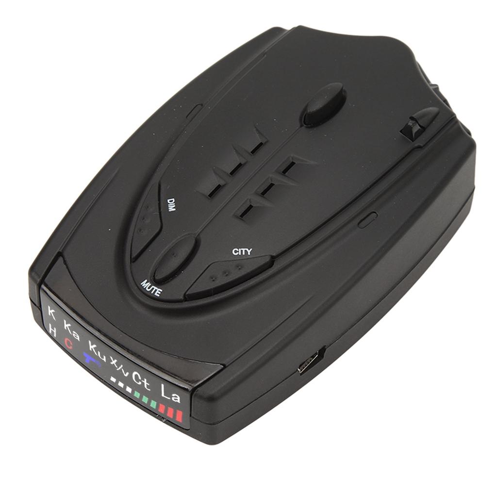 2 in 1 Auto Radarwarner mit GPS 360 Grad Erkennung 200 bis 800m Elektronischer Hund Detektor Geschwindigkeitsmesser