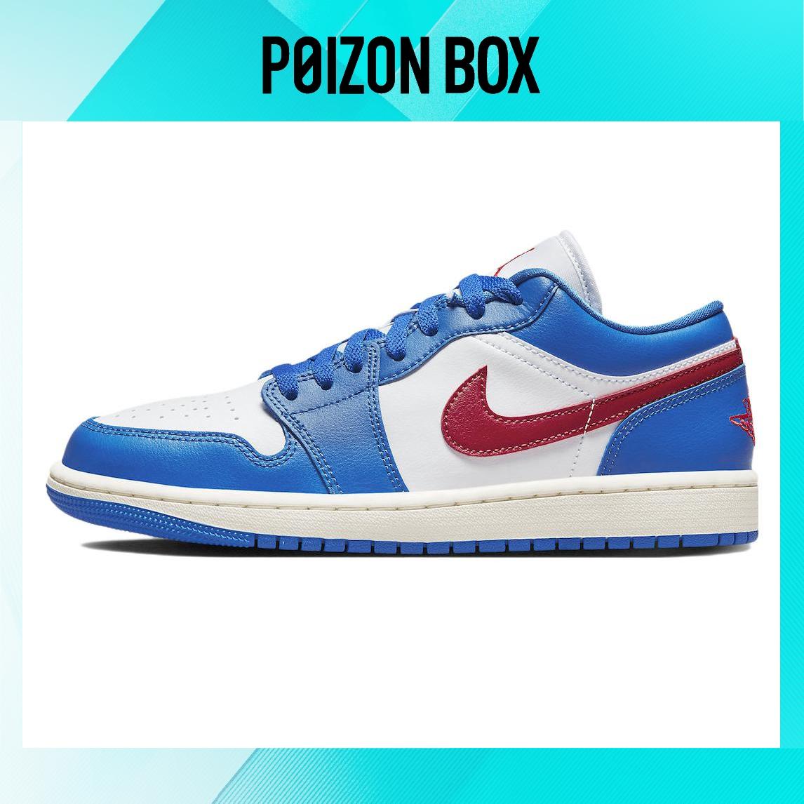 

кроссовки Jordan 1 Low Sport Blue Gym Red (Women s) DC0774-416
