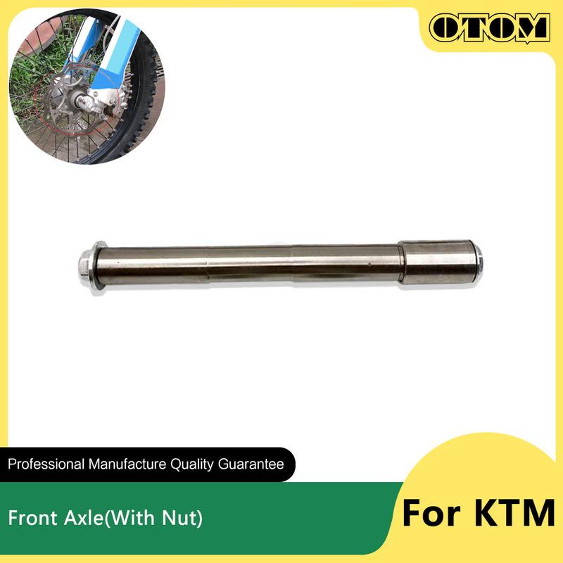 OTOM 2023 Motorrad Vorderachse Schwingenachse Radachsnabe Achswelle Mit Mutter Für KTM EXC EXCF SXF XCF HUSQVARNA FC FX TC GASGAS EXF MCF
