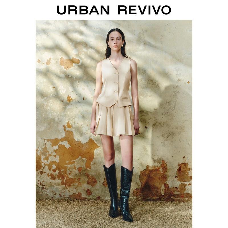 

UR Women s Summer V-Neck Sleeveless A-Line Dress L