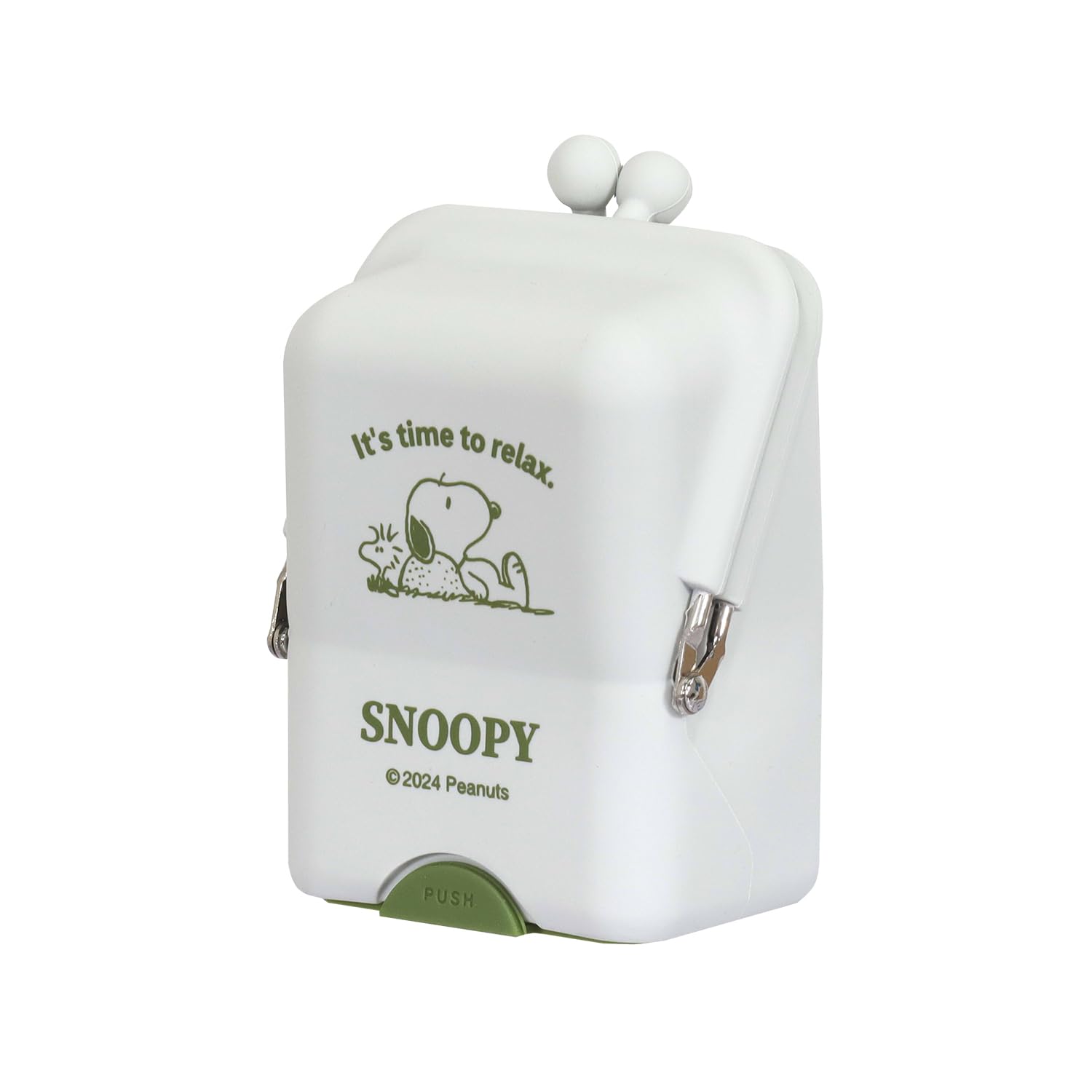 

Kutsuwa Snoopy Air Pita Pouch 647SQC Light Gray