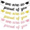Graduation Theme Season Flash Paper Banners Party Scene Decoration Props