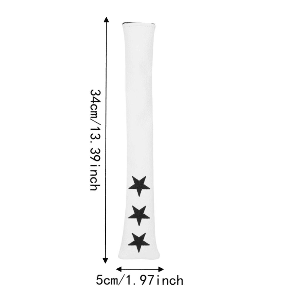 Star Embroidery Alignment Stick Case Plush Lining Alignment Stick Protector Travel Use