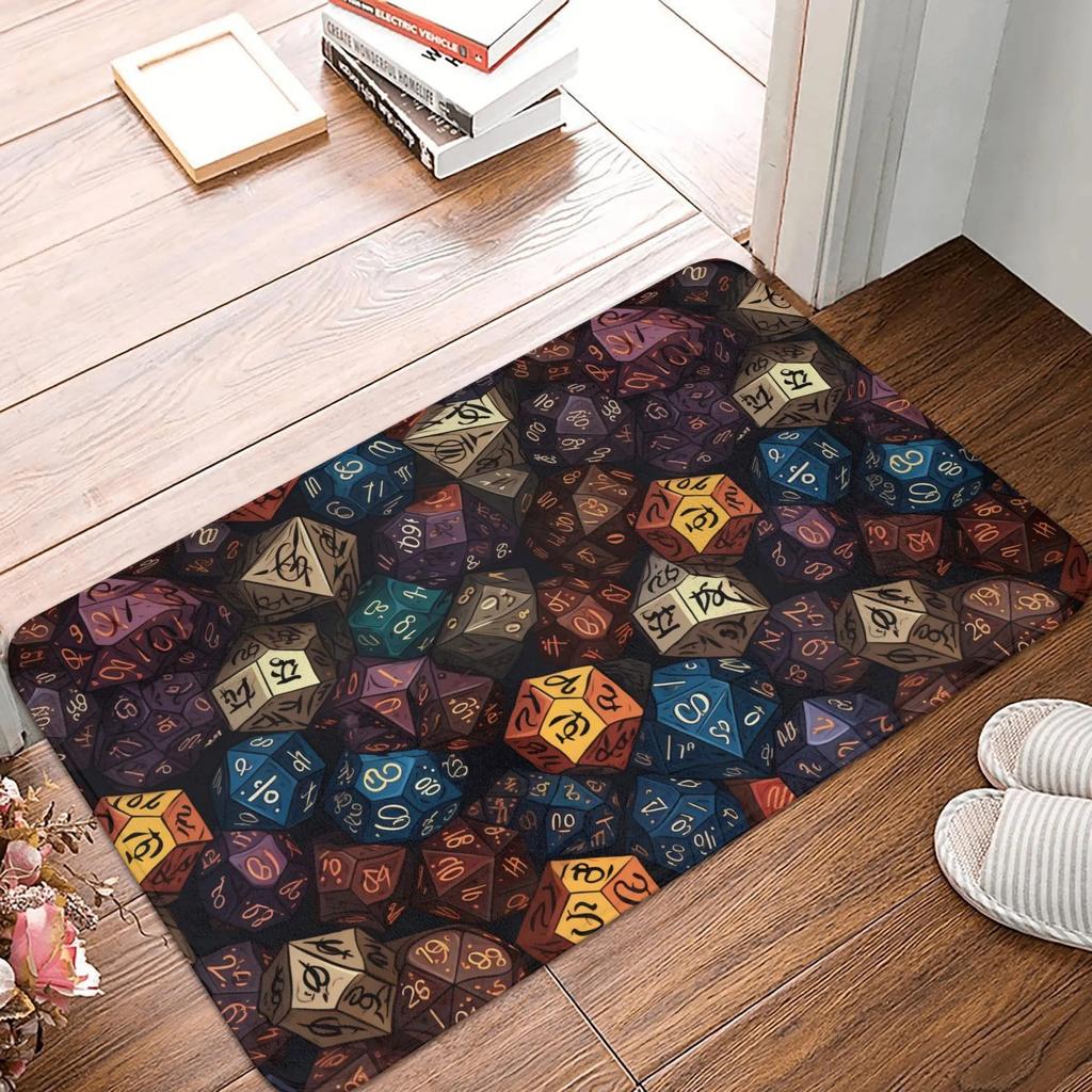 Welcome Initiative Doormat Non-Slip Kitchen Bath Mat Toilet Door Floor Doormat for Entrance Gamer Cave All-Weather