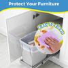 oil-proof transparent removable contact protection film living room bedroom wall sticker 40cm kitchen wall static wallpaper