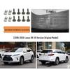 Front and Rear Mud Flap Covers for 2019-2022 Lexus RX
