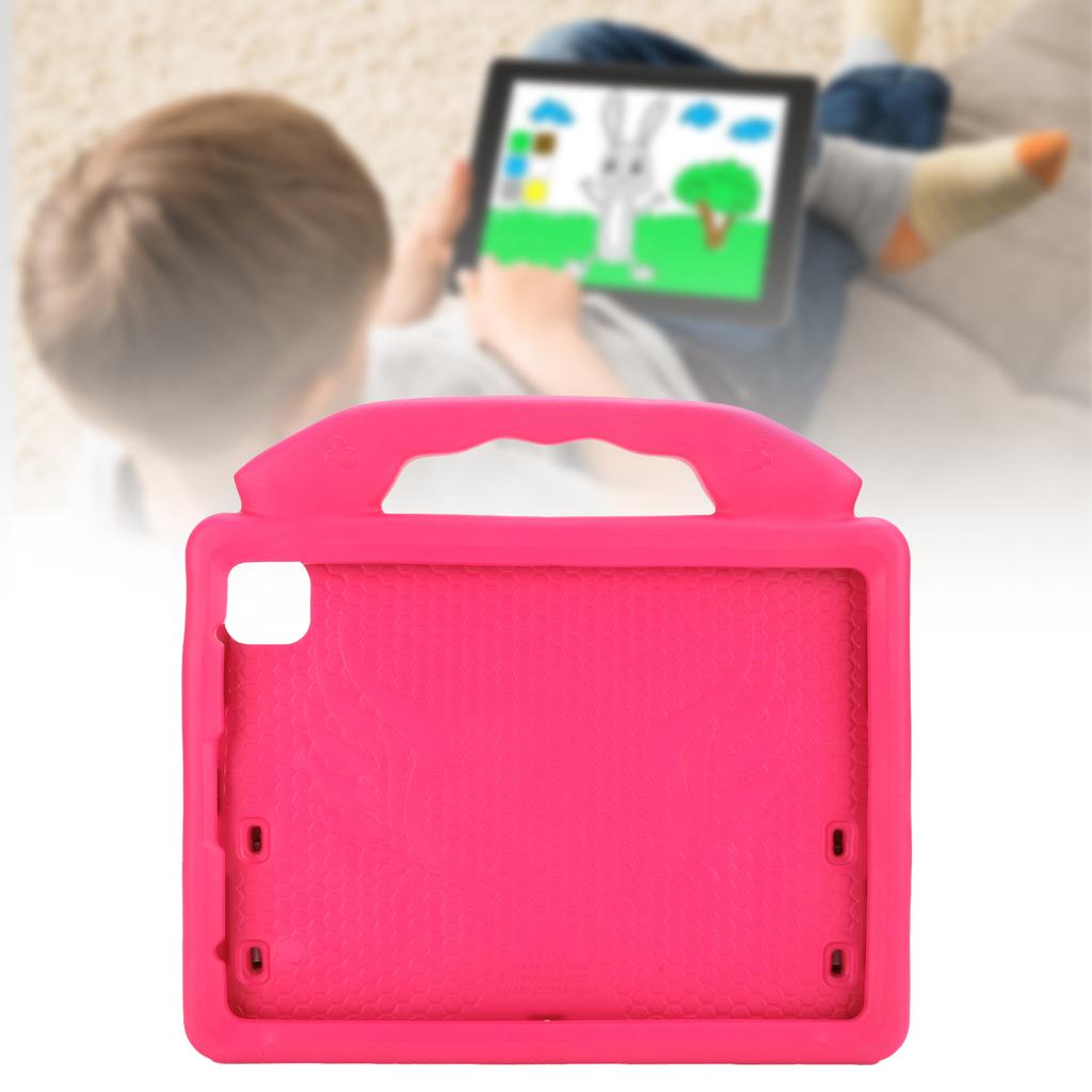Tablet Stoßfeste Hülle Heavy Duty Case Robuste Schale EVA Computerschutz Zubehör Rosenrot