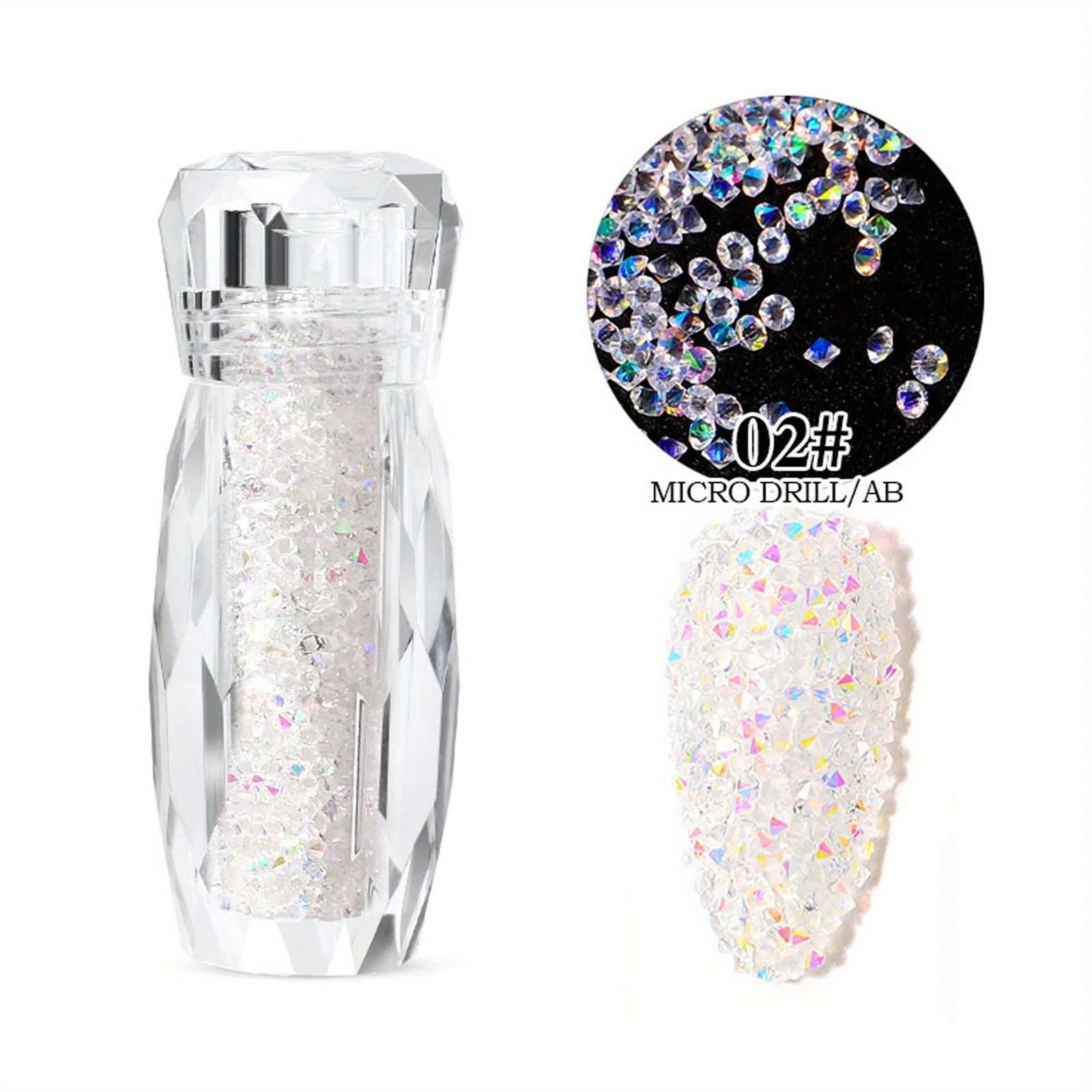 

Sparkling Caviar Bead Rhinestones Set - 3D Nail Art Crystal Accessories - DIY Fairy-Tale Manicure Design for Special Occasions