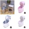 Interactive Flushing Sound Mini Toilet For Dollhouses 1/12 Scale Bathroom Set Detailed Simulation Home Decors Accessory
