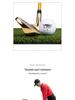 PGM Golf Swing Practice Mat for Home