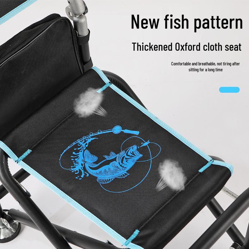E2 Multifunctional Folding Reclining Fishing Chair and Stool