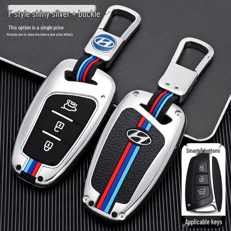 Hyundai Santa Fe Key Cover Shell for ix45, Azera, Genesis