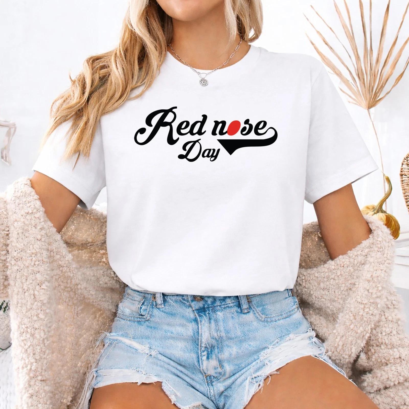 Red nose day 2026 T-shirt, Kids comic Relief Funny Shirt , Red nose teen XL