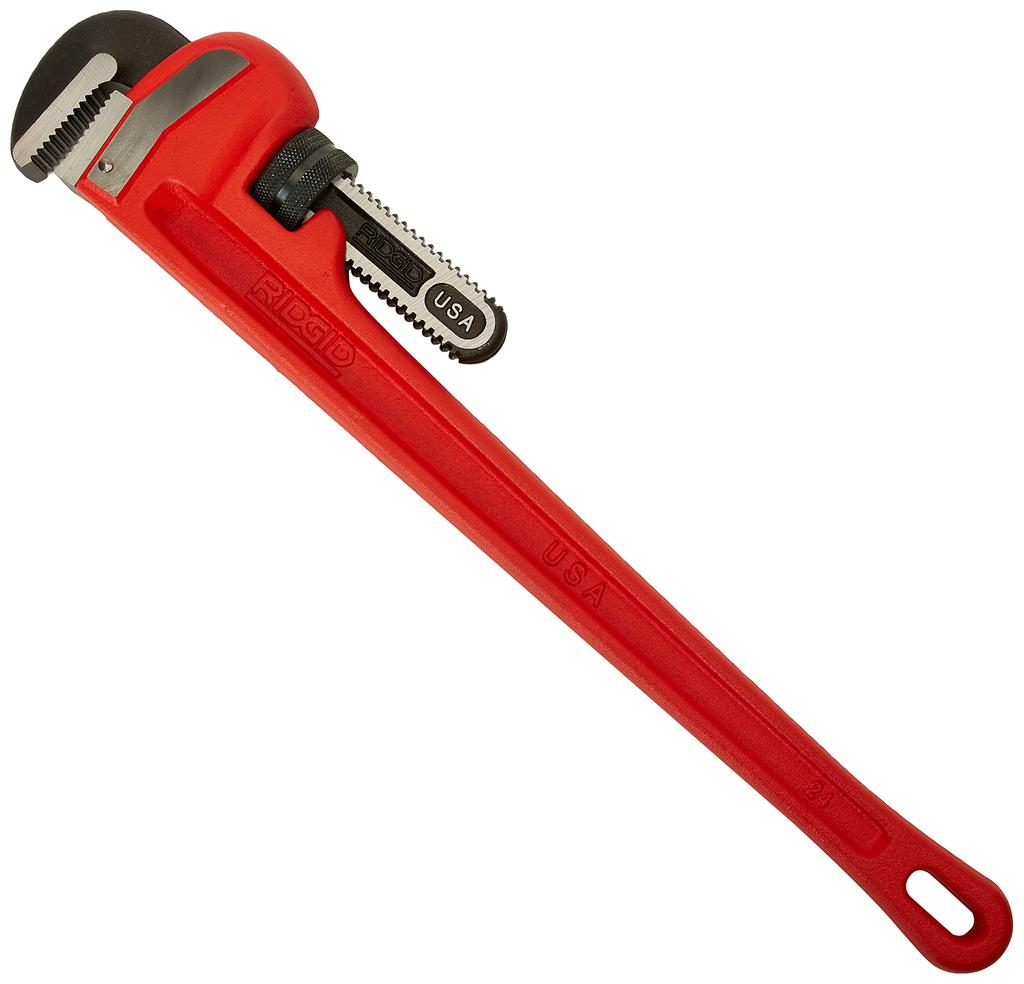 RIDGID Straight Pipe 31030 Heavy-Duty Wrench, 600mm,